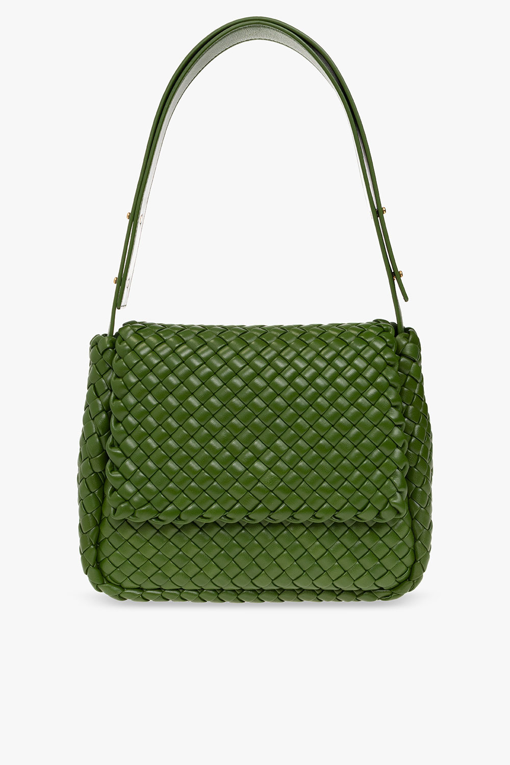 Green 'Cobble Small' shoulder bag Bottega Veneta - Bottega Veneta